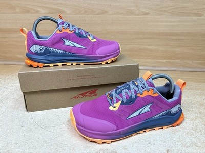 Altra Lone Peak 9+ Plus Trailrunning-Vibram-Sportschuhe pink Damengröße UK 6