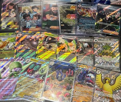 Pokemon Paldean Fates Karten Konvolut Ex / Full Arts / AR
