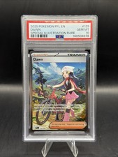 2025 Pokemon Phantasmal Flames #129 Full Art Trainer Dawn SIR PSA 10 Gem Mint
