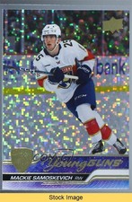 2023 Series 2 Young Guns Speckled Rainbow Foil Mackie Samoskevich #464 READ 08uy