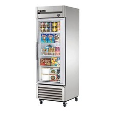 True T-23FG-HC FGD01 27" 1-Glass Door Reach-In Freezer, Bottom Mounted, 23 cu...