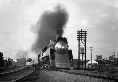 Southern Pacific's Sunbeam departing Dallas, TX 1952 8 x 10 Photo