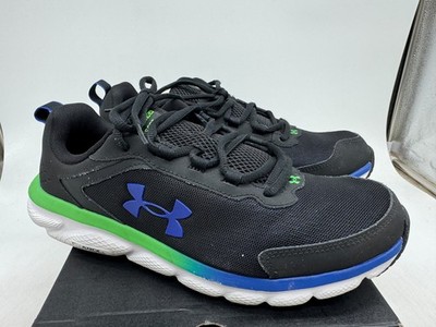 Under Armour Charged Assert 9 Running Sneakers Men's Black Mesh Low Top - 10