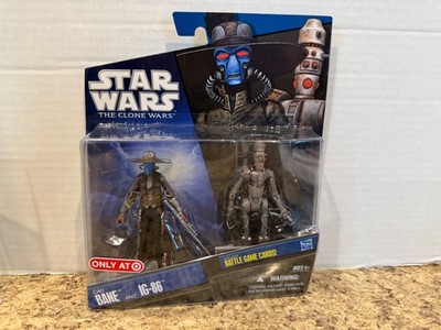 Star Wars The Clone Wars CAD BANE AND IG-86 Target Exclusive 2-Pack NEW