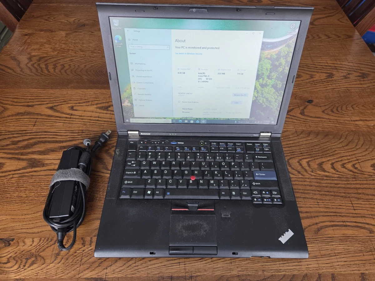 Lenovo ThinkPad T410 Intel Core i5 1st Gen. PC Laptops & Netbooks