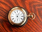 Rare 1898 Waltham 6 Size 15J Grade 'N' 2-Tone 6/12 Convertible Gold-Filled Case!