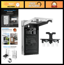 30 Amp Outdoor AC Disconnect Switch 120/240V - Heavy Duty Pull Out Safety Switch