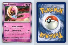 Cresselia #21/64 SV Shrouded Fable 2024 Rare Holo Pokemon TCG Card
