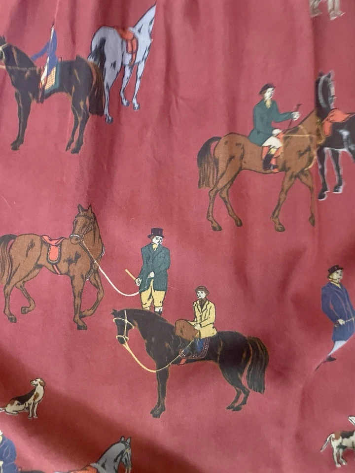 Винтажная Новинка Юбка для Конных Лошадей 40-х Охота Очень R Lauren J.G.HOOK 6 S - Изображение 2 из 4