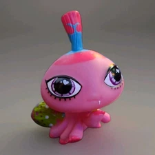 Littlest Pet Shop No # Number Pink Spider Extreme Pets MOD Series Heart Eye LPS