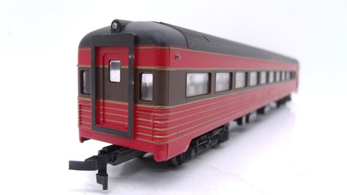 Model Power HO Pennsylvania PRR Observation Budd Passenger Metal Wheels Interior - Picture 5 of 15