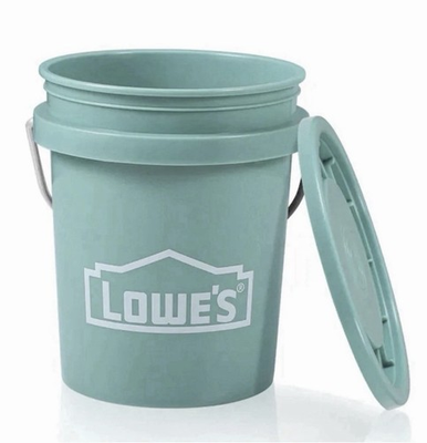 #ad #ad Lot of 10 Lowe#x27;s TEAL 0.42 Q BPA Free Mini Buckets W Lids $54.99
