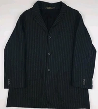 Vintage Ralph Lauren Polo Clothiers Striped Blazer Jacket Rare Lined RL Sport XL