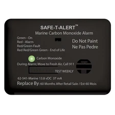 Safe T Alert 62 Series Black Carbon Monoxide 12V With Relay