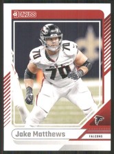 2024 Donruss #218 Jake Matthews Atlanta Falcons 47732