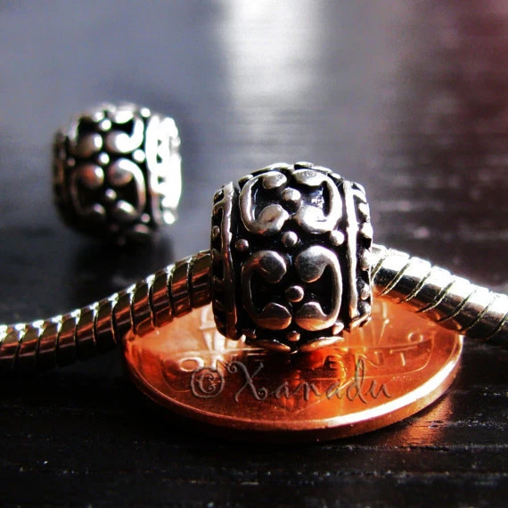 Stopper beads for pandora style bracelets clearance