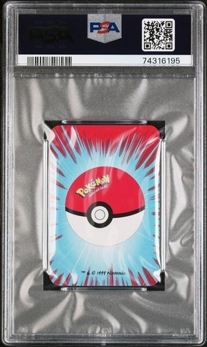 1999 Pokemon Victreebel Mini Playing Card Poker Bicycle PSA 9 Mint Pop 1! - Picture 2 of 4