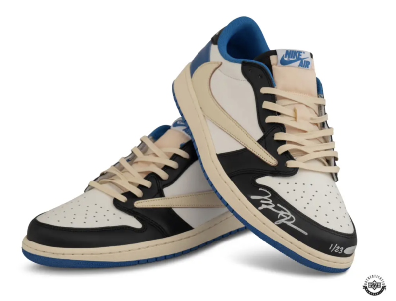 Michael Jordan Autographed Nike Jordan 