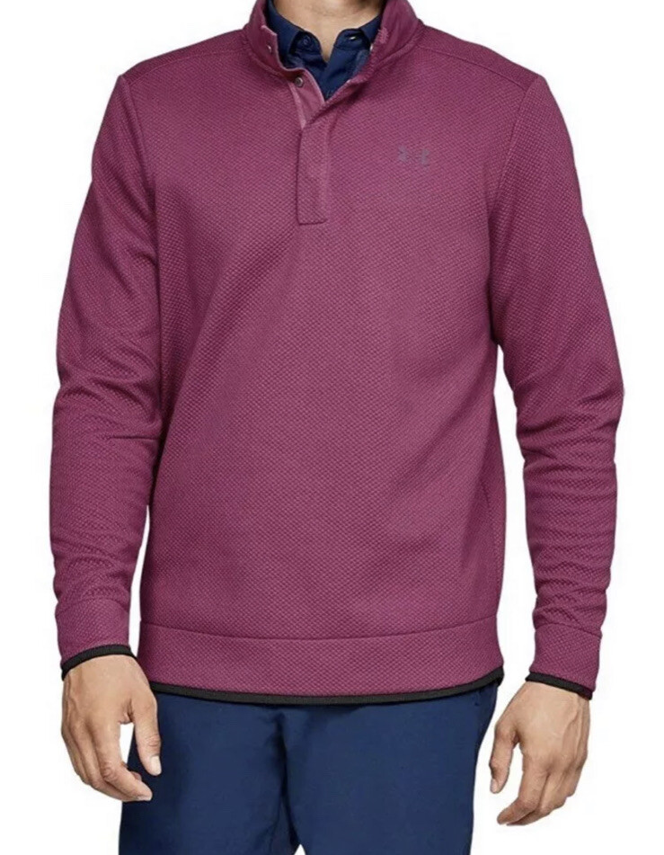 under armour storm sweaterfleece snap mock