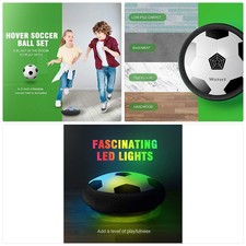 betheaces kids toys hover soccer ball set