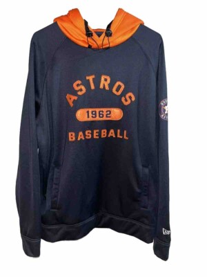 New Era Houston Astros MLB Stitched Hoodie Sweatshirt Mens Large
