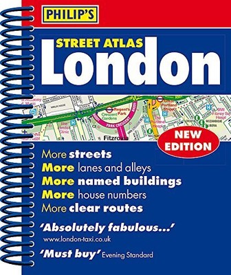 Philip's Street Atlas London - Neue spiralgebundene Ausgabe:... - Philip's Maps