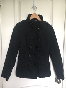h&m divided coat