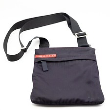 PRADA Shoulder bag crossbody nylon Purple  Auth from JAPAN
