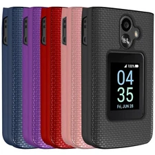 For TCL Flip 3 T435 Phone Case Dual Layer Heavy Duty Shockproof Protection Cover