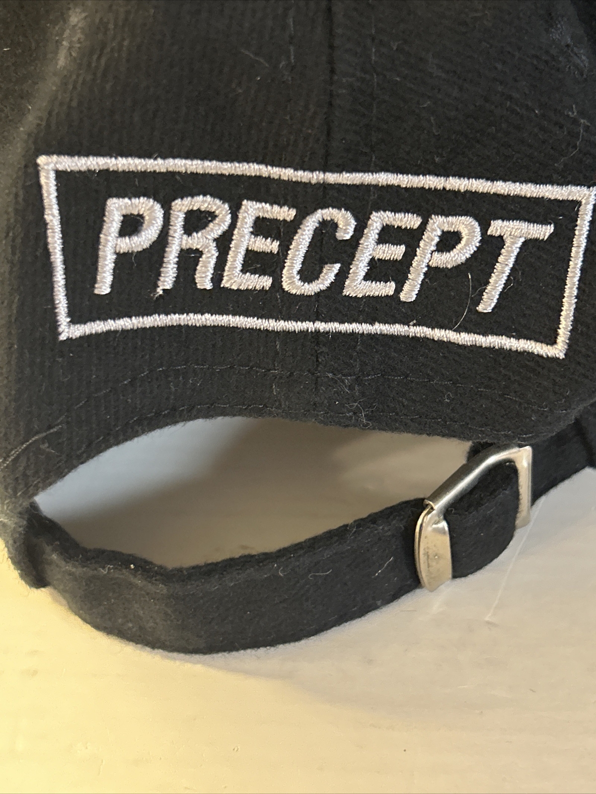 Vintage Precept MC Series strapback Rare Golf Hat *READ* image 6