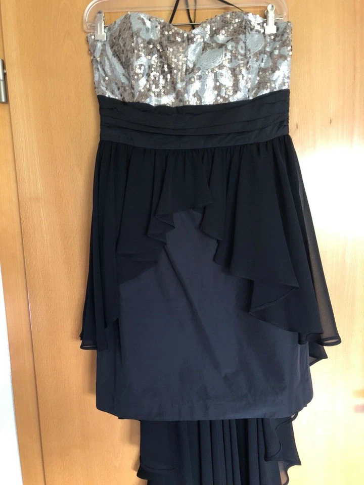 Coctailkleid Swing Sposa, schwarz-silber, Gr. 36, „Neu“ - Bild 2 von 4
