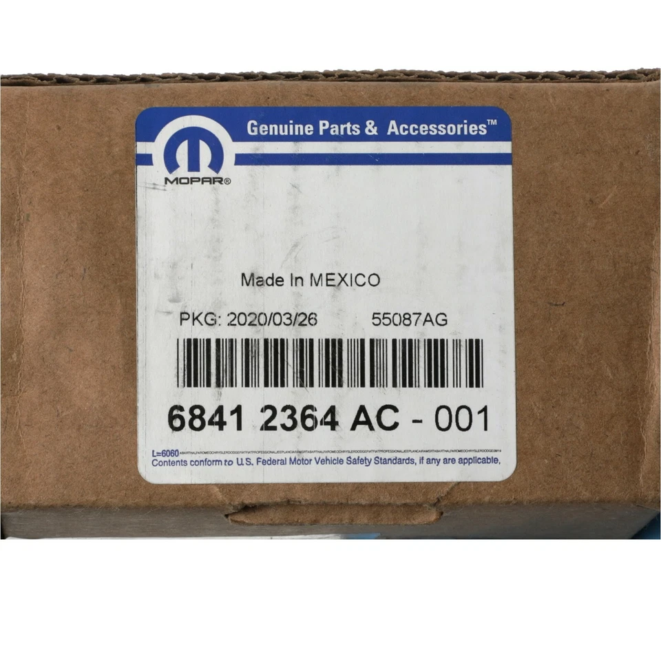 Kit de pastillas de freno de disco trasero RAM 1500 2019-2024 OEM NUEVO GENUINO MOPAR 68412364AC Foto 3 de 3
