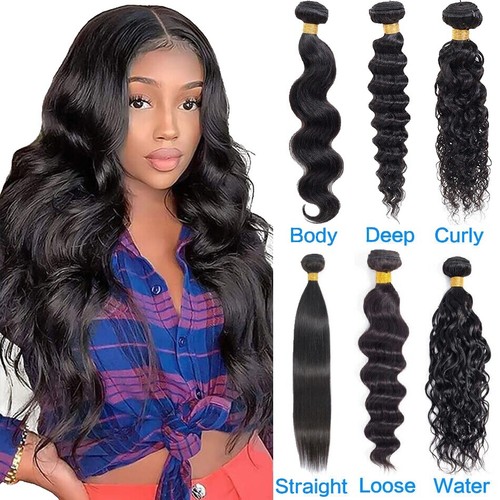 Deep Wave Human Hair Bundles 12A Brazilian Deep Curly 3  display picture 1