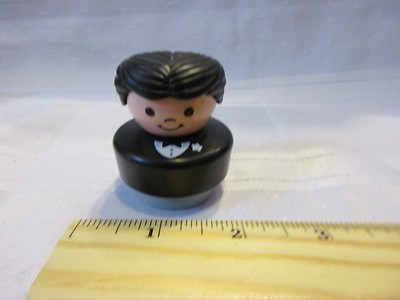 Fisher Price Little People Wedding Chunky dude Marriage Groom boy man Tux  flower