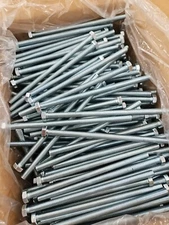 (350) Hex Head Bolt 5/16-18 x 6  307A Full Thread 6"