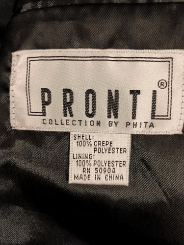Pronti Collection By Phita Blazer Jacke Größe Unbekannt 46? Schwarz - Bild 9 von 9