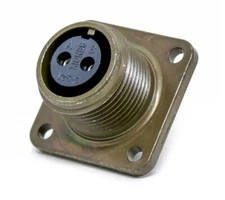 Amphenol Circular MIL Spec Connector 14P #16 PIN CONTACTS, # MS3102A22-19P