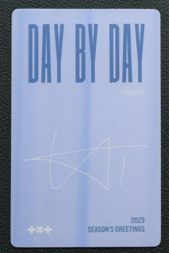 TXT 2023 Season's Greetings Member Photocards Visual Version Official Limited - Picture 5 of 7