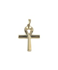 9ct Gold Heavy Ankh Cross Pendant  10.5g  UK Hallmarked Gift Boxed