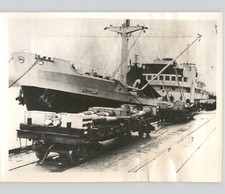 EGYPTIAN Freighter Ship "STAR OF ASSUN" Halifax NS Vintage 1956 Press Photo