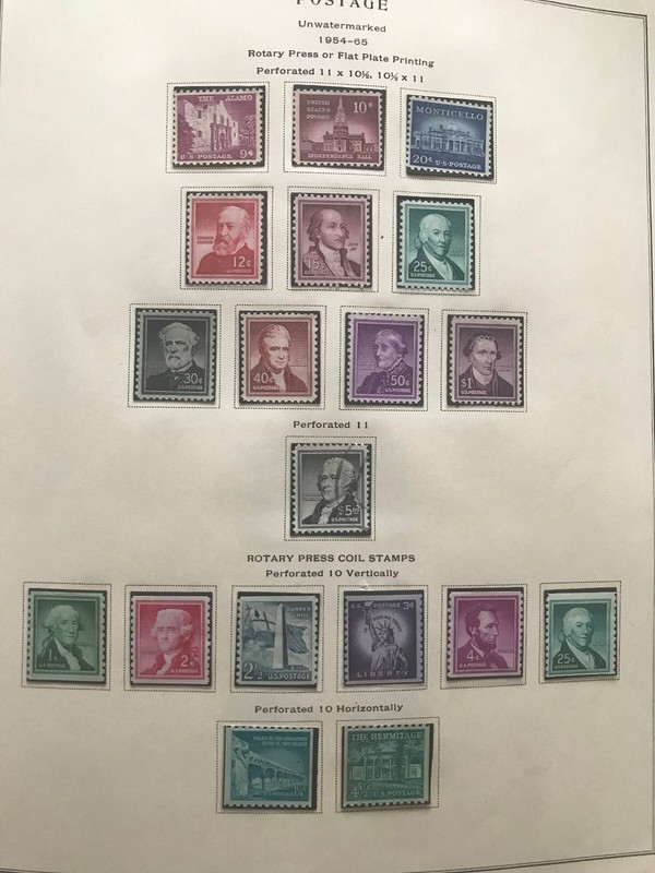 SCOTT NATIONAL STAMP COLLECTION SCOTT#704 TO 1718?