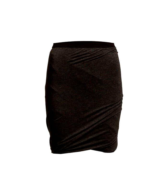 Day Birger et Mikkelsen Day Clean Twist falda jersey, negro, XXL