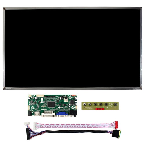 HD VGA DVI Audio LCD Controller Board 17.3" LP173WF1 TL 1920x1080 LCD Screen - Picture 2 of 5