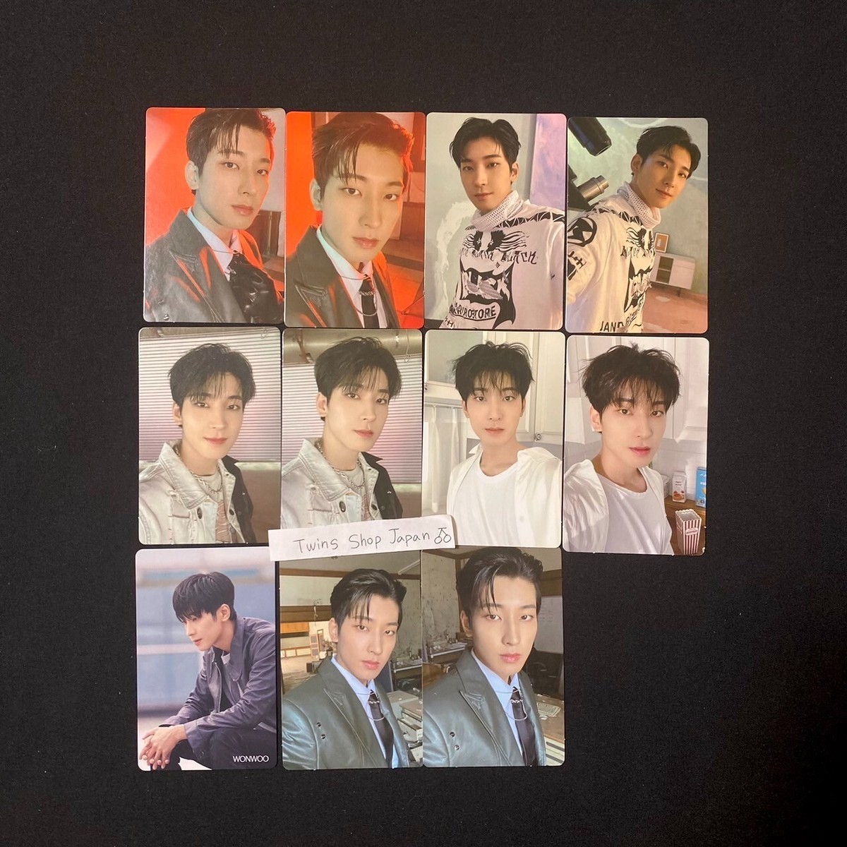 SEVENTEEN トレカ WONWOO seventeen wonwoo FOLLOW AGAIN photo card trading card CUT