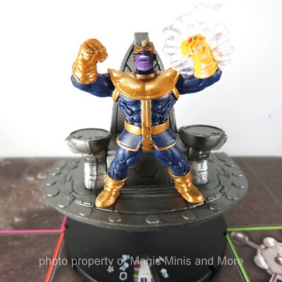 Avengers Infinity * THANOS #G018 HeroClix colossal rare miniature w/card