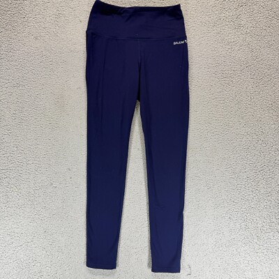 Baleaf Womens Athletic Compression Pants Size M High Rise 25x28 Purple