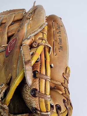 Vintage rawlings Rbg50 Dave Concepcion Leather Baseball Glove RT