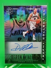 Deron Williams 2019 NBA Panini Illusions Trophy Collection Signatures #TC-DWL