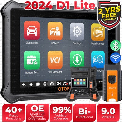2024 OTOFIX D1 Lite Car Bidirectional Scanner Full System Diagnostic Coding Tool