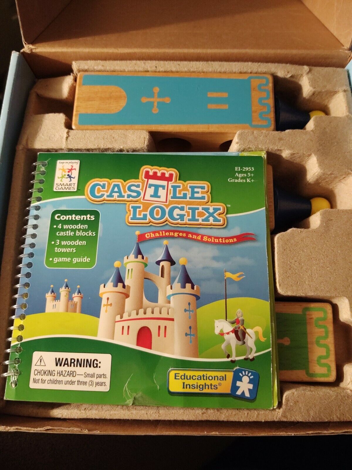 Smart Games Juego Castle Logix Educativo de Puzzle